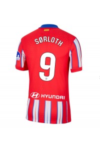 Atletico Madrid Alexander Sorloth #9 Fotballdrakt Hjemme Klær 2024-25 Korte ermer